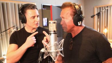 Andreas Gabalier und Arnold Schwarzenegger