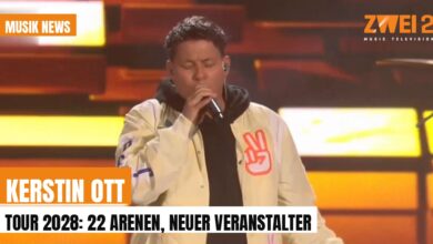 Kerstin Ott kündigt die Herzen sind dumm-Tour 2028 an
